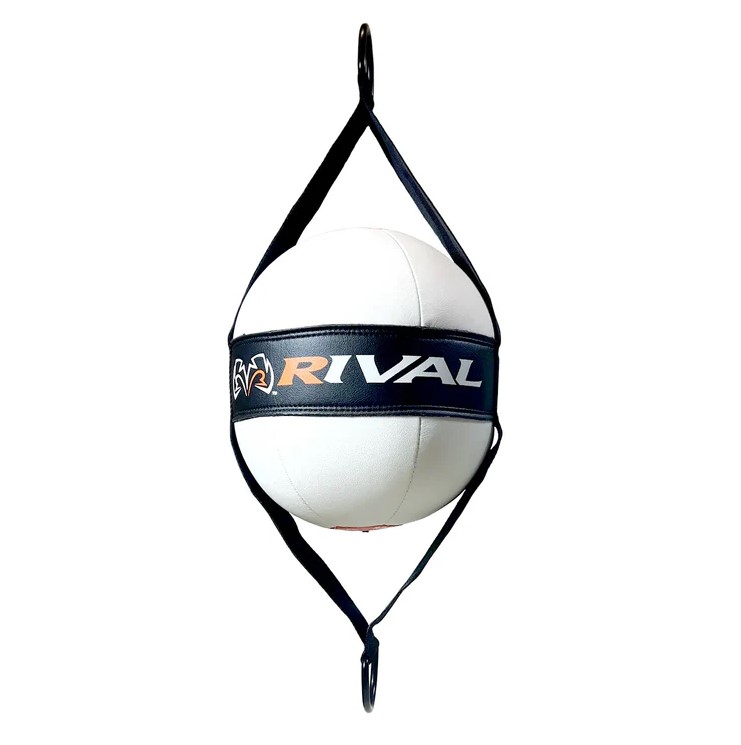 Rival Double End Bag - 8&quot;, White-Black