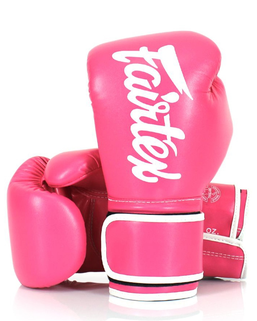 Fairtex Boxing Gloves BGV14, Pink-White