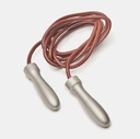 Leone Jump Rope Leather, Silver-Brown