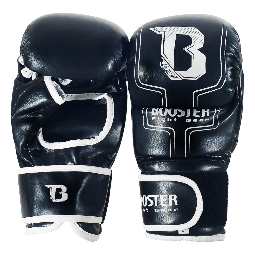 Booster MMA Handschuhe Sparring, Schwarz