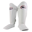 Twins Shin Guards SG7 Skintex, White