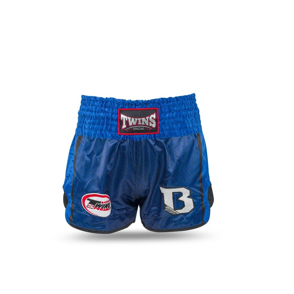 Twins X Booster Muay Thai Shorts No.4, Blue