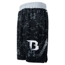 Booster Fight Shorts Urban Long Style, Black-White