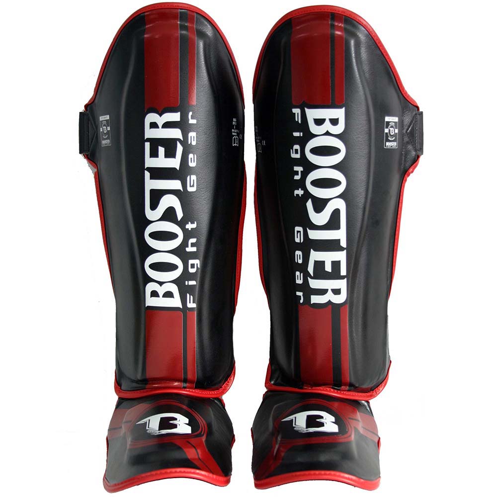 Booster Shin Guards V3, Black-Red