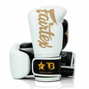 Fairtex Boxing Gloves X Booster V2, White-Black