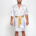 Leone Boxing Robe Premium, White