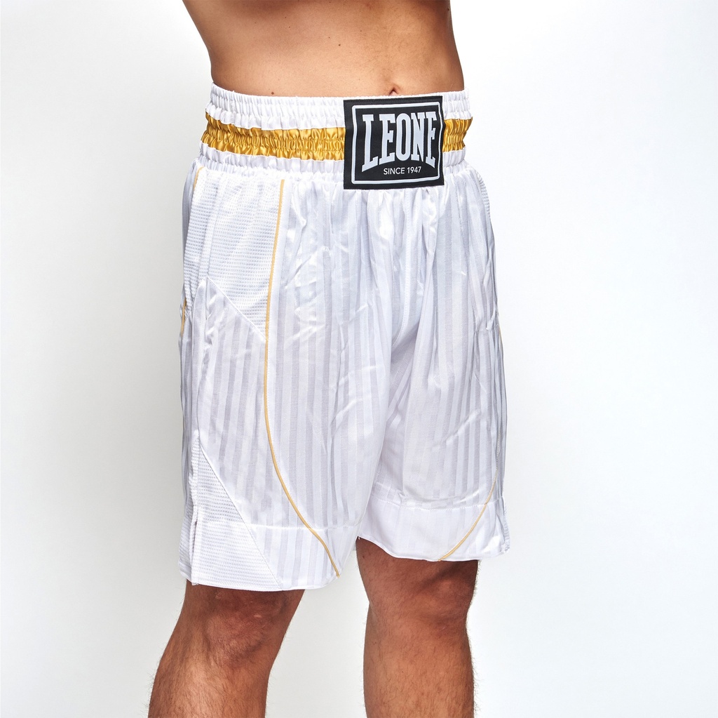 Leone Boxing Shorts Premium, White