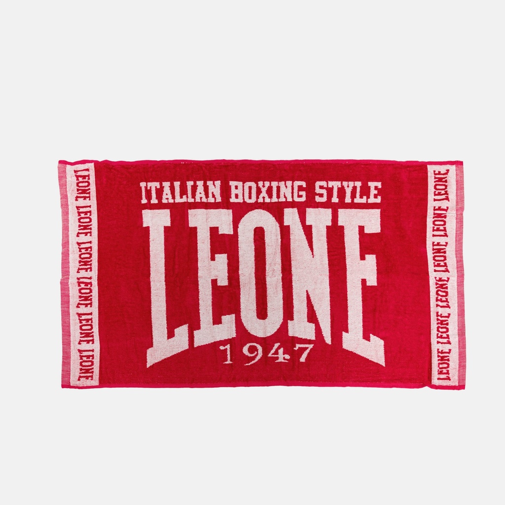 Leone Cornerman Handtuch, Rot