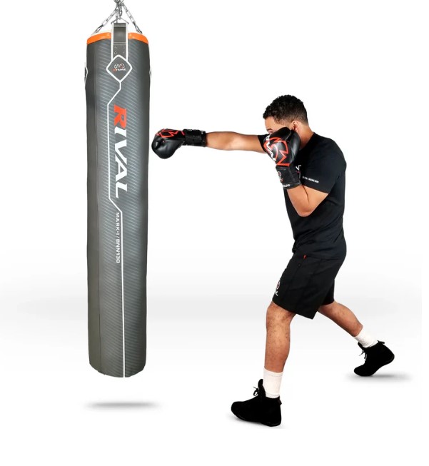 Rival Heavy Bag 190x35cm 60kg, Gray