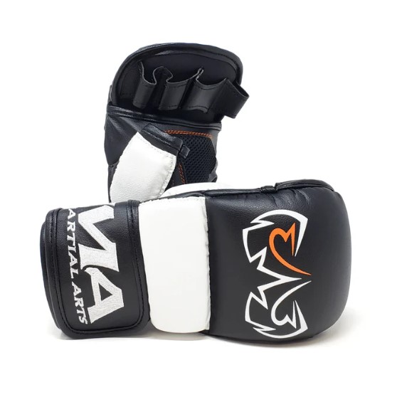 Rival MMA Handschuhe Sparring, Schwarz-Weiß