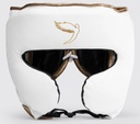 Fly Head Guard Knight 2, White-Gold