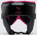 Fly Kopfschutz Open Face X, Schwarz-Pink