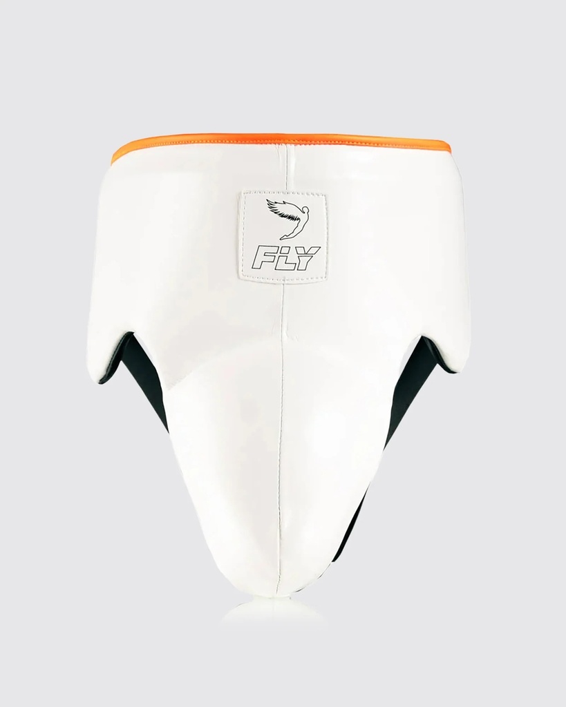 Fly Groin Guard Wraith X, White-Orange