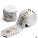 Hayabusa Hand Wraps Mayweather Stretch 4,5m Semi-Elastic, White-Gold