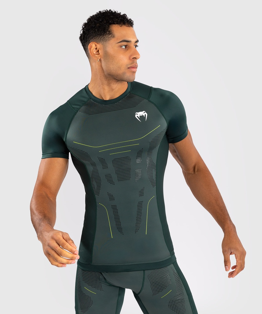 Venum Rash Guard Technical 3.0, Wald-Grün