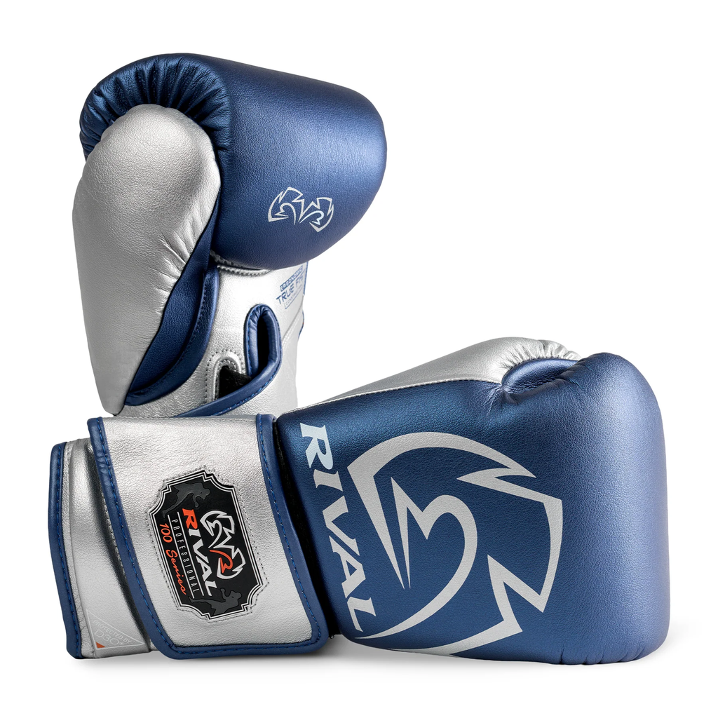 Rival Sandsackhandschuhe RB100 Professional, Blau-Silber