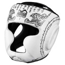 Phantom Head Guard Muay Thai, White-Black