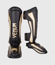 Venum Shin Guards Elite, Black-Gold