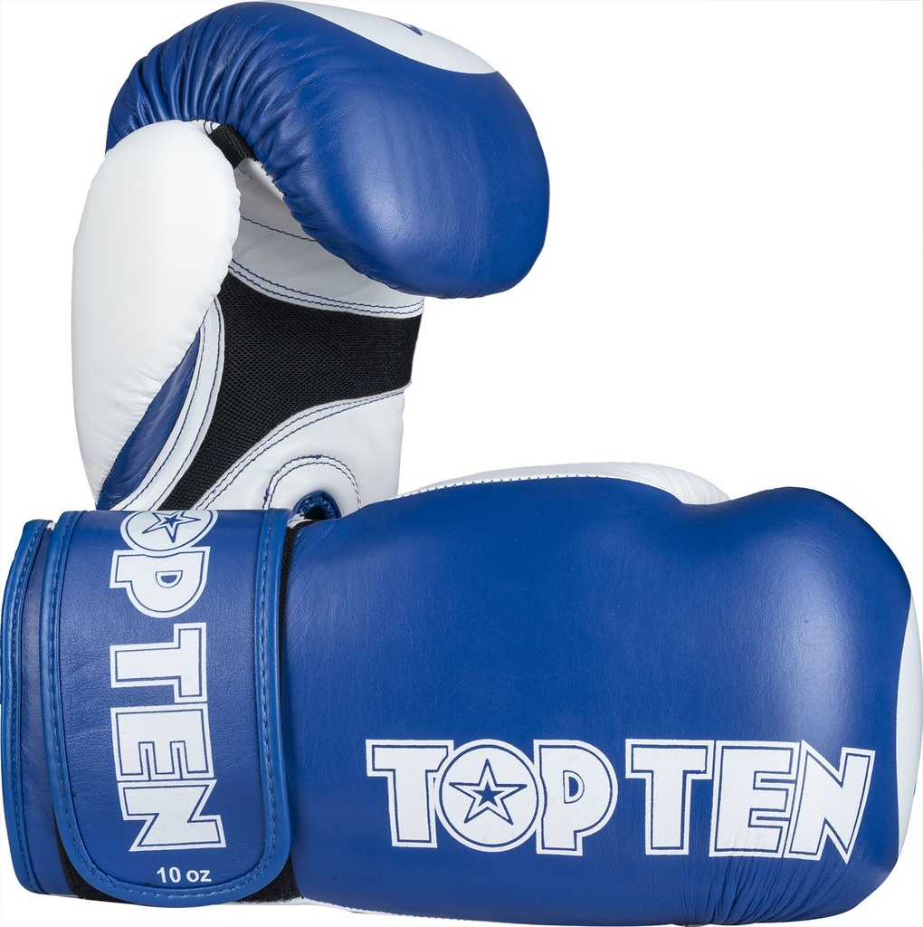 Top Ten Boxhandschuhe Star XLP, Blau-Weiss