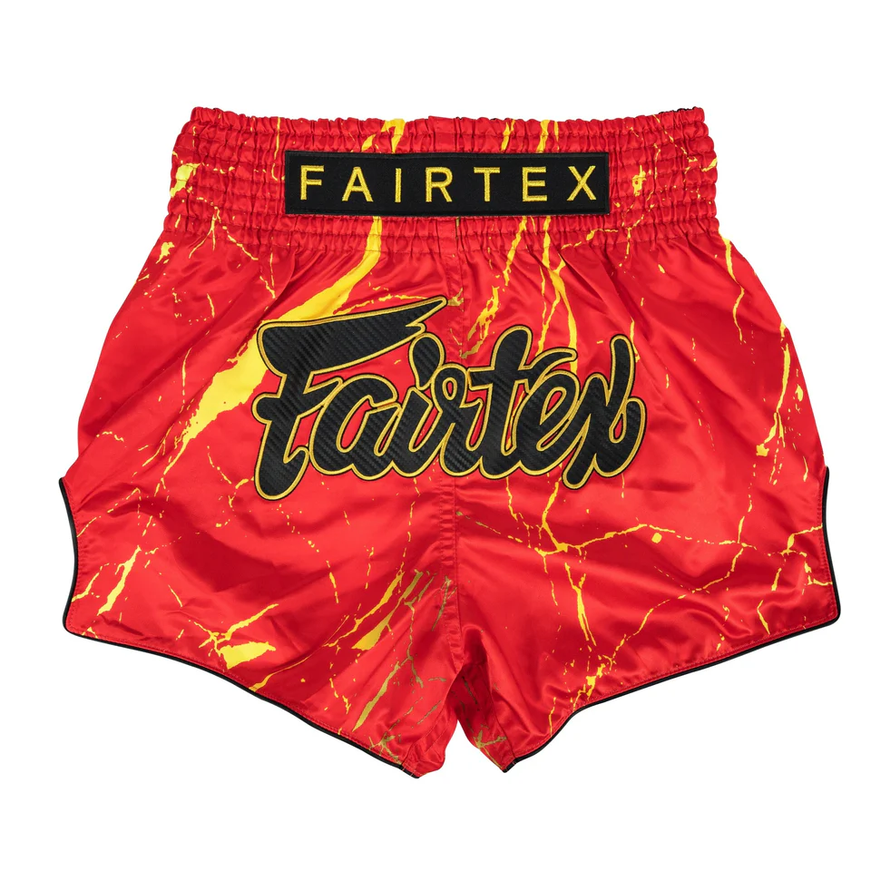 Fairtex Muay Thai Shorts BS1946 Inferno, Red