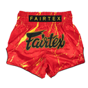 Fairtex Muay Thai Shorts BS1946 Inferno, Rot