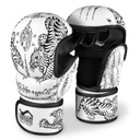Phantom MMA Gloves Sparring Muay Thai LE, White-Silver