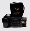 Fly Boxhandschuhe Superlace Pro X 2, Schwarz-Gold