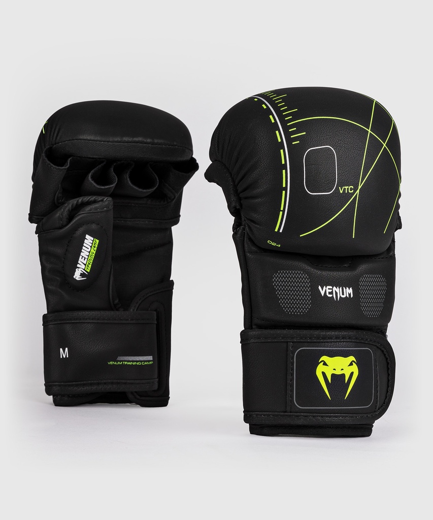 Venum MMA Handschuhe Sparring Training Camp 4.0, Schwarz-Grün