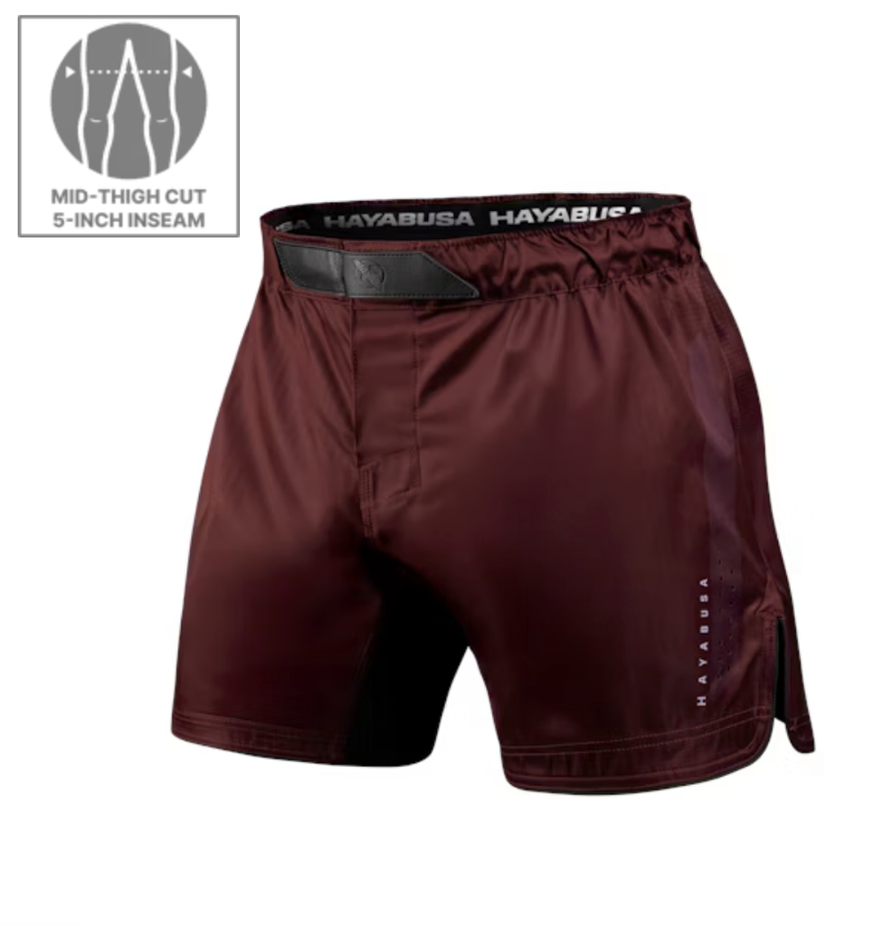 Hayabusa Fight Shorts Core Mid, Rot