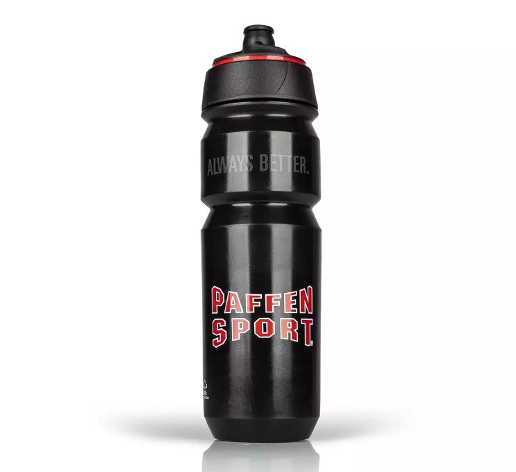 Paffen Sport Trinkflasche Always Better 750ml, Schwarz