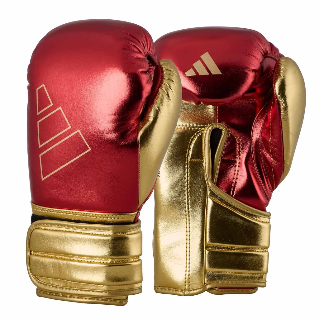 adidas Boxing Gloves Hybrid 500, Red-Gold