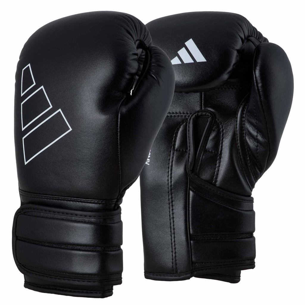 adidas Boxhandschuhe Hybrid 500, Schwarz