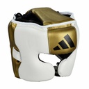 adidas Kopfschutz Cactus Speed Pro, Weiß-Gold