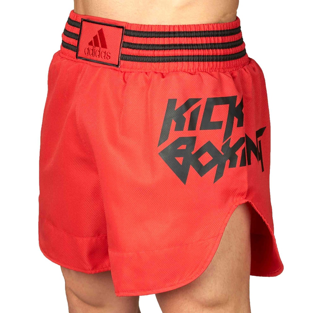 adidas Shorts Kickboxing B02, Rot-Schwarz