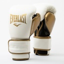 Everlast Boxhandschuhe Powerlock 2R, Weiß-Gold