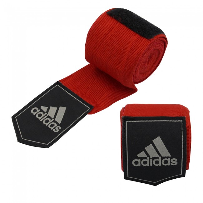 adidas Hand Wraps 4.5m Semi-Elastic, Red