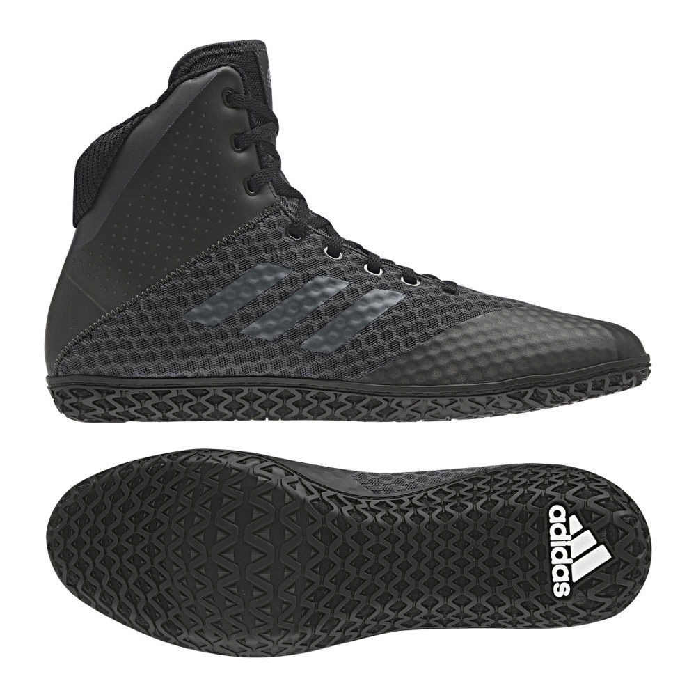 adidas Ringerschuhe Mat Wizard IV, Schwarz