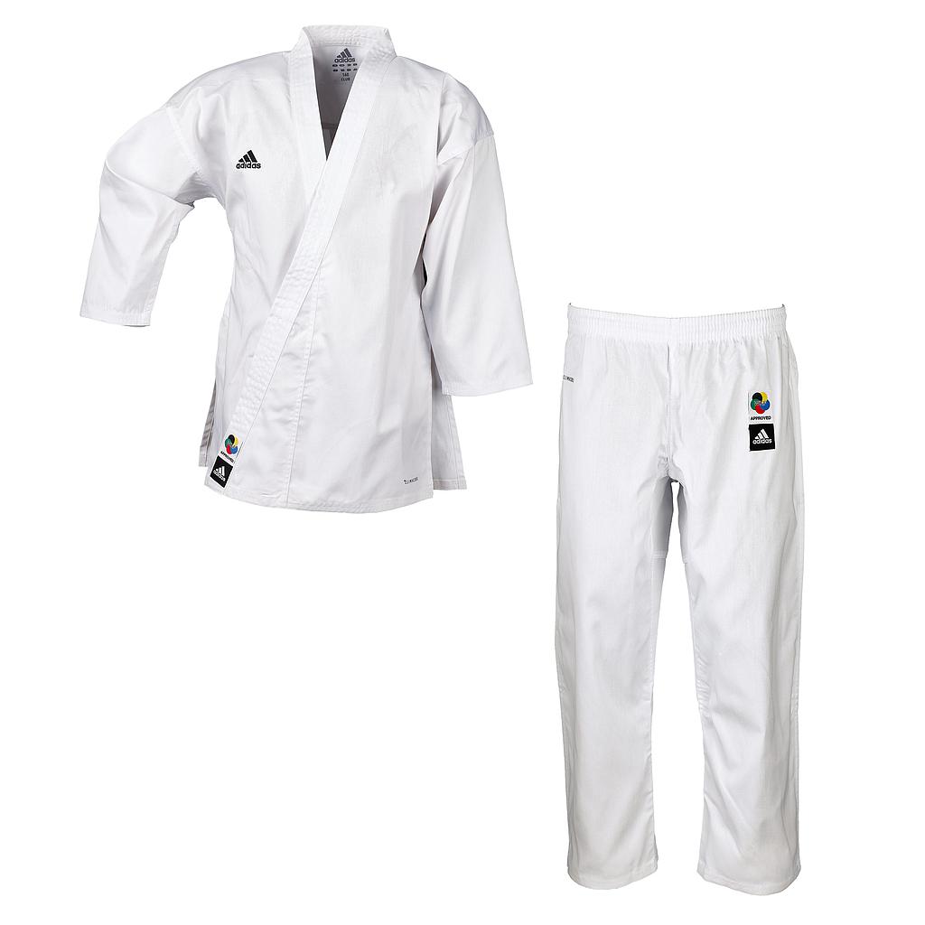 adidas Karate Anzug Club K220C, Weiß