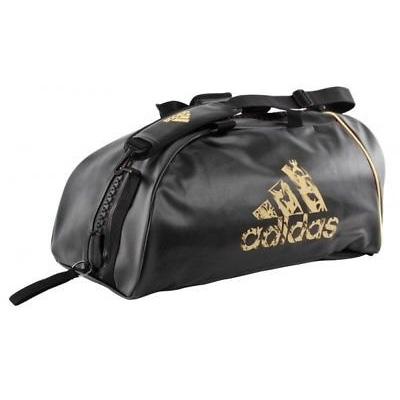 adidas Sporttasche Training 2in1, Schwarz-Gold