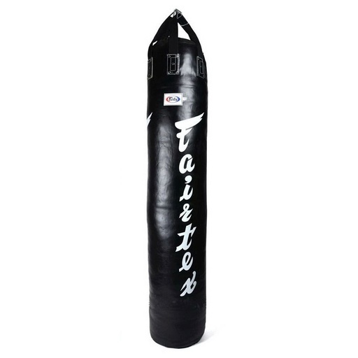 [HB6-UNGEF-S] Fairtex Heavy Bag Banana HB6 180x35cm Unfilled, Black