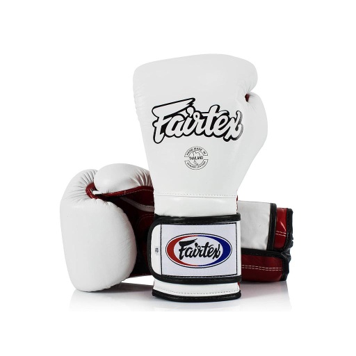 Fairtex Boxing Gloves BGV9 Mexican Style, White