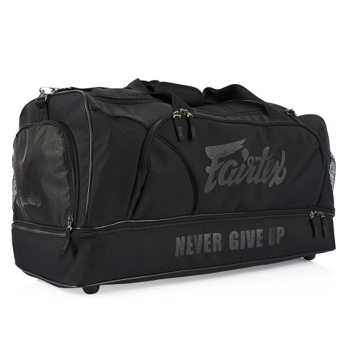 [BAG2-S-S] Fairtex Gym Bag BAG2, Black