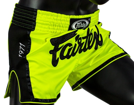 Fairtex Muay Thai Shorts BS1706, Neongrün