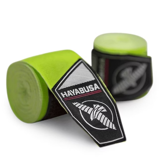 [PSHW04-G-GR] Hayabusa Boxbandagen Perfect Stretch 4,5m Halbelastisch, Grün