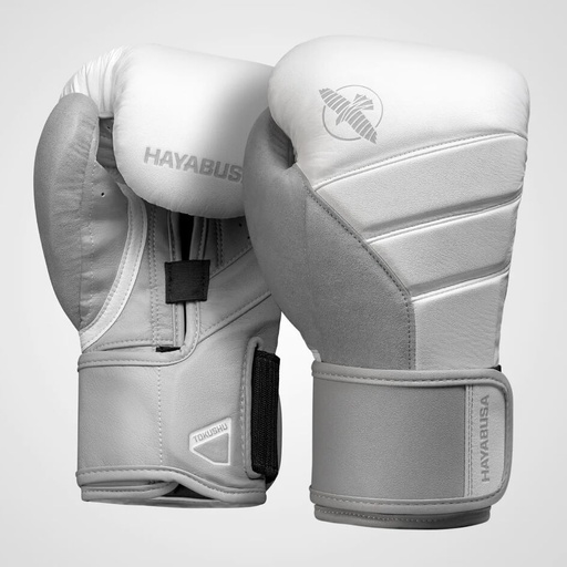 Hayabusa Boxing Gloves T3, White-Grey