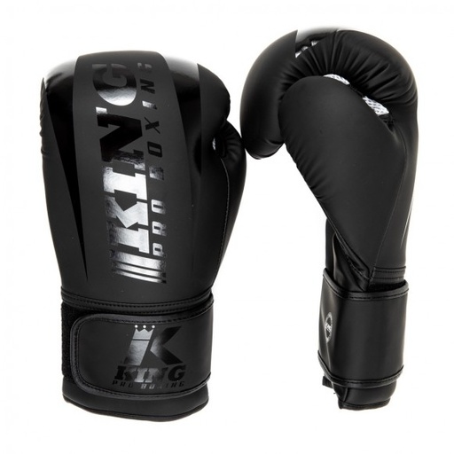 King Pro Boxing Boxing Gloves Revo, Black