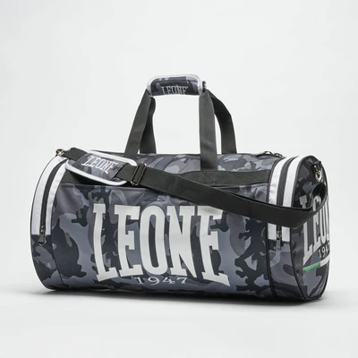 [AC906-C-G] Leone Gym Bag Mimetic, Grey Camo