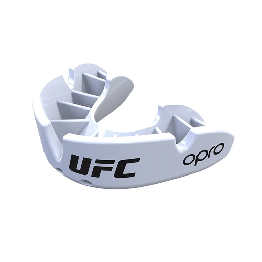 [OPUFCZBRO-W] UFC Mouthguard Opro Bronze, White