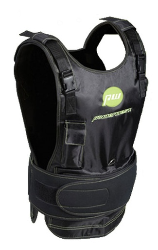 [POW-01-5] Power Weighted Vest 1kg - 5kg, Black