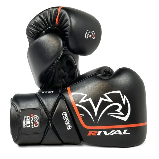 Rival Boxing Gloves RS1 Ultra Sparring 2.0 Laces, Black